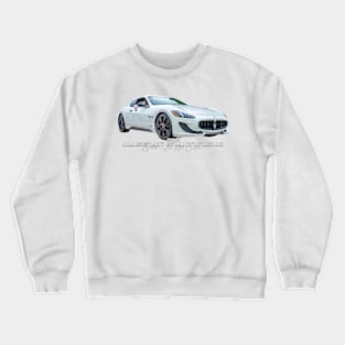 2017 Maserati GranTurismo Sport Hardtop Coupe Crewneck Sweatshirt